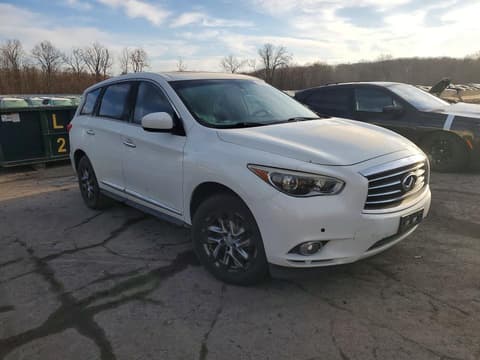 2013 Infiniti JX35, VIN 5N1AL0MM5DC314302. Фото 4 з 6 з аукціону Copart. Каталог авто зі США OpenDataCar.