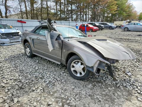 2001 Ford Mustang, VIN 1FAFP444X1F131676. Фото 4 з 6 з аукціону Copart. Каталог авто зі США OpenDataCar.