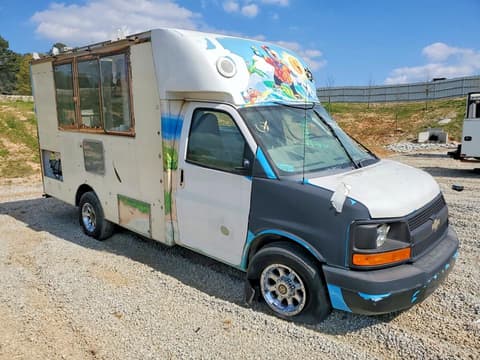 2013 Chevrolet Express 3500, VIN 1GB0G2BA3D1123177. Фото 4 з 6 з аукціону Copart. Каталог авто зі США OpenDataCar.