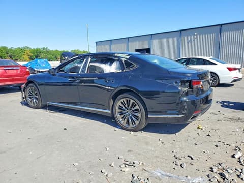 2018 Lexus LS 500, VIN JTHB5LFF5J5002000. Фото 2 з 6 з аукціону Copart. Каталог авто зі США OpenDataCar.