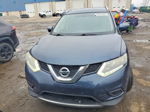 2016 Nissan Rogue, VIN KNMAT2MT5GP599104. Фото 5 з 6 з аукціону Copart. Каталог авто зі США OpenDataCar.