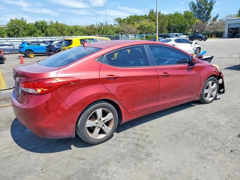 2013 Hyundai Elantra, VIN 5NPDH4AE6DH341021. Фото 3 из 6 с аукциона Copart. Каталог авто из США OpenDataCar.