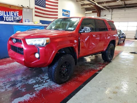 2016 Toyota 4Runner, VIN JTEBU5JR1G5340743. Photo 1 of 6 from Copart auction. OpenDataCar US salvage catalog.