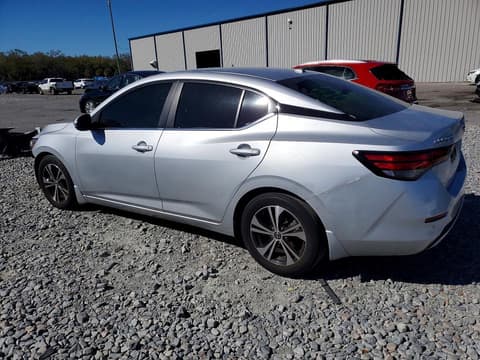 2020 Nissan Sentra, VIN 3N1AB8CVXLY310528. Фото 2 з 6 з аукціону Copart. Каталог авто зі США OpenDataCar.