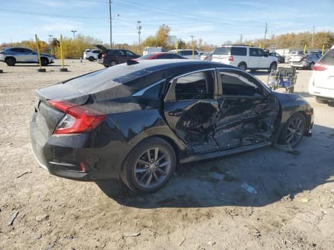 2021 Honda Civic, VIN 19XFC1F3XME004840. Фото 3 з 6 з аукціону Copart. Каталог авто зі США OpenDataCar.