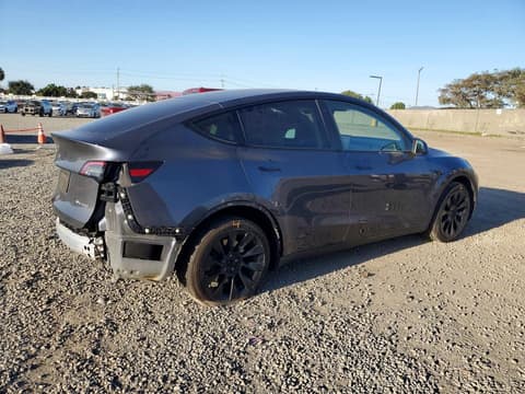 2023 Tesla Model Y, VIN 7SAYGDEE1PA076655. Zdjęcie 3 z 6 z aukcji Copart. Katalog aut z USA OpenDataCar.