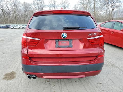 2014 Bmw X3, VIN 5UXWX9C59E0D32724. Фото 6 з 6 з аукціону Copart. Каталог авто зі США OpenDataCar.