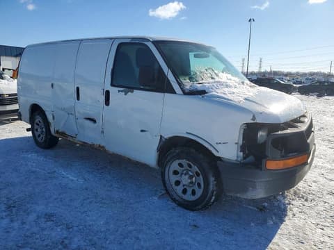2012 Chevrolet Express 1500, VIN 1GCSGAFXXC1105142. Фото 4 з 6 з аукціону Copart. Каталог авто зі США OpenDataCar.