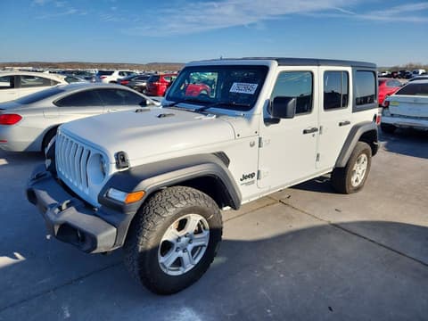2021 Jeep Wrangler Unlimited, VIN 1C4HJXKN5MW715781. Фото 1 з 6 з аукціону Copart. Каталог авто зі США OpenDataCar.