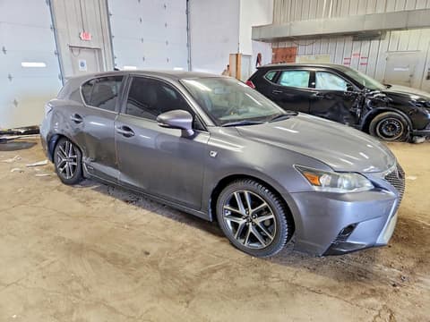 2014 Lexus CT 200h, VIN JTHKD5BHXE2207731. Фото 4 з 6 з аукціону Copart. Каталог авто зі США OpenDataCar.