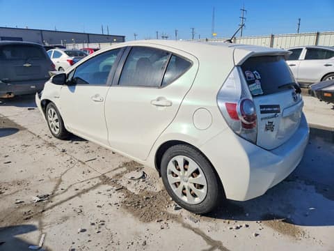 2012 Toyota Prius C, VIN JTDKDTB3XC1025623. Фото 2 з 6 з аукціону Copart. Каталог авто зі США OpenDataCar.