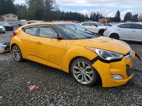 2015 Hyundai Veloster, VIN KMHTC6ADXFU236774. Фото 4 з 6 з аукціону Copart. Каталог авто зі США OpenDataCar.