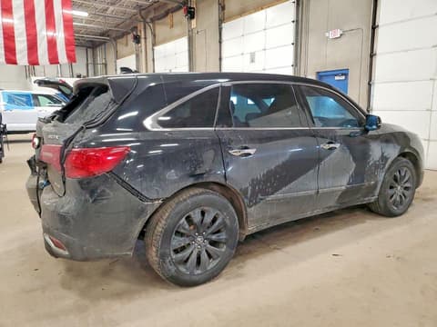 2016 Acura MDX, VIN 5FRYD4H4XGB008915. Фото 3 з 6 з аукціону Copart. Каталог авто зі США OpenDataCar.