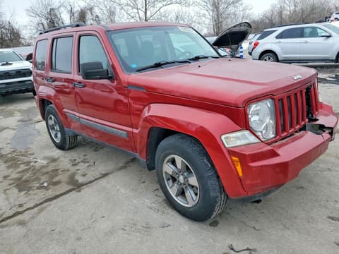 2008 Jeep Liberty, VIN 1J8GN28K28W106033. Фото 4 из 6 с аукциона Copart. Каталог авто из США OpenDataCar.