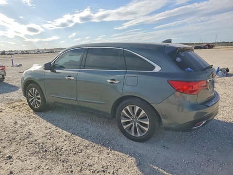 2016 Acura MDX, VIN 5FRYD3H67GB001108. Фото 2 з 6 з аукціону Copart. Каталог авто зі США OpenDataCar.