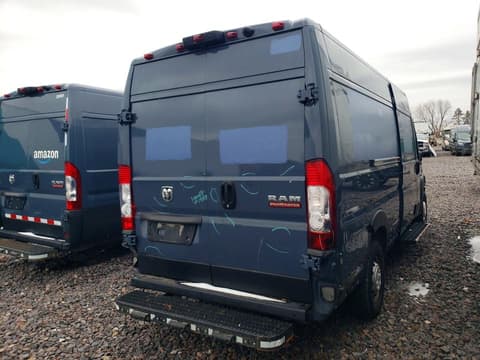 2021 Ram ProMaster 3500, VIN 3C6MRVJG3ME580235. Фото 3 з 6 з аукціону Copart. Каталог авто зі США OpenDataCar.