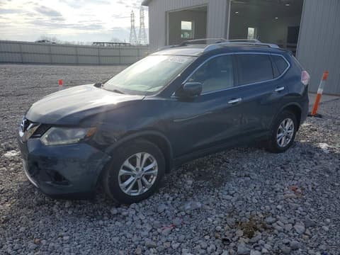 2016 Nissan Rogue, VIN KNMAT2MV4GP645555. Фото 1 з 6 з аукціону Copart. Каталог авто зі США OpenDataCar.