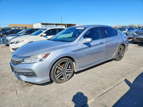 2017 Honda Accord, VIN 1HGCR3F91HA016824. Photo 1 of 6 from Copart auction. OpenDataCar US salvage catalog.