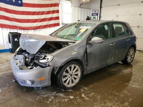 2013 Volkswagen Golf, VIN WVWDM7AJ3DW044292. Фото 1 з 6 з аукціону Copart. Каталог авто зі США OpenDataCar.