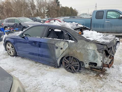 2018 Audi S3, VIN WAUF1GFF9J1048388. Фото 2 из 6 с аукциона Copart. Каталог авто из США OpenDataCar.