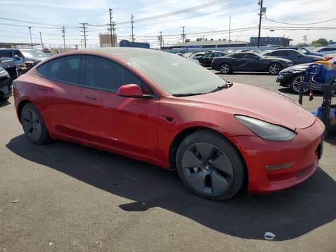 2022 Tesla Model 3, VIN 5YJ3E1EB1NF273763. Фото 4 з 6 з аукціону Copart. Каталог авто зі США OpenDataCar.