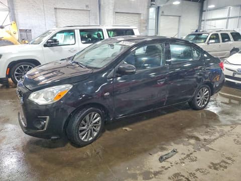 2017 Mitsubishi Mirage, VIN ML32F4FJ0HHF08244. Фото 1 з 6 з аукціону Copart. Каталог авто зі США OpenDataCar.