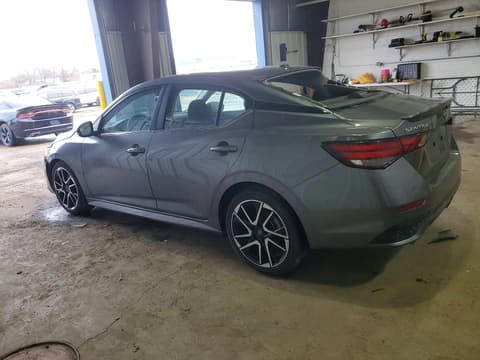 2025 Nissan Sentra, VIN 3N1AB8DV3SY330360. Фото 2 з 6 з аукціону Copart. Каталог авто зі США OpenDataCar.