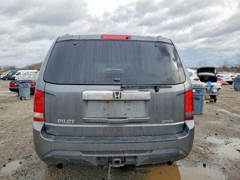 2012 Honda Pilot, VIN 5FNYF4H27CB012909. Фото 6 з 6 з аукціону Copart. Каталог авто зі США OpenDataCar.