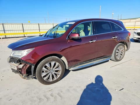 2014 Acura MDX, VIN 5FRYD3H43EB009475. Фото 1 з 6 з аукціону Copart. Каталог авто зі США OpenDataCar.