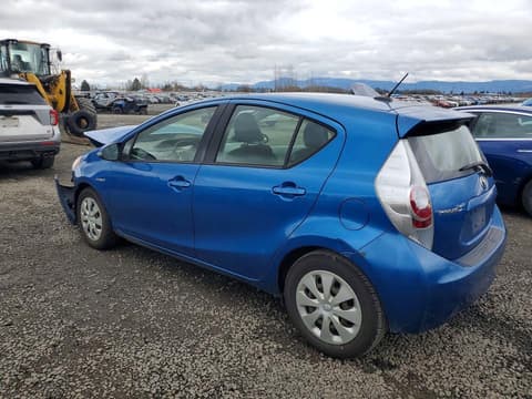 2012 Toyota Prius C, VIN JTDKDTB33C1030839. Фото 2 з 6 з аукціону Copart. Каталог авто зі США OpenDataCar.
