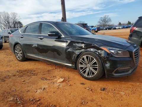 2019 Genesis G80, VIN KMTFN4JE1KU325640. Фото 4 з 6 з аукціону Copart. Каталог авто зі США OpenDataCar.
