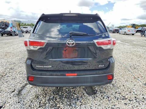 2015 Toyota Highlander, VIN 5TDKKRFH7FS083016. Photo 6 of 6 from Copart auction. OpenDataCar US salvage catalog.