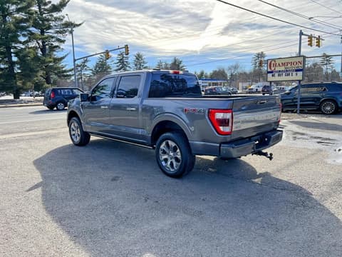 2021 Ford F-150 Lightning, VIN 1FTFW1ED4MFC04247. Photo 3 of 6 from Copart auction. OpenDataCar US salvage catalog.
