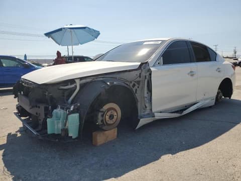 2019 Infiniti Q50, VIN JN1EV7APXKM543284. Фото 1 з 6 з аукціону Copart. Каталог авто зі США OpenDataCar.