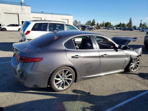 2017 Alfa romeo Giulia, VIN ZARFAECN6H7542689. Фото 3 з 6 з аукціону Copart. Каталог авто зі США OpenDataCar.