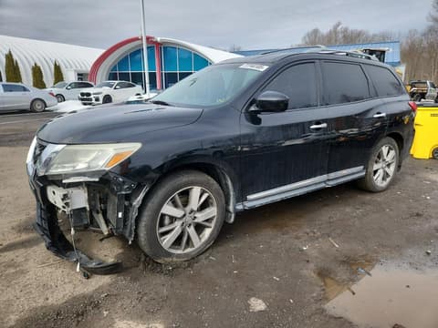 2014 Nissan Pathfinder, VIN 5N1AR2MM2EC656575. Фото 1 з 6 з аукціону Copart. Каталог авто зі США OpenDataCar.