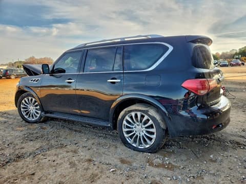 2017 Infiniti QX80, VIN JN8AZ2NFXH9646337. Фото 2 з 6 з аукціону Copart. Каталог авто зі США OpenDataCar.