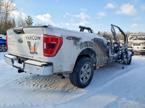 2023 Ford F-150, VIN 1FTFW1E84PKE77607. Фото 3 з 6 з аукціону Copart. Каталог авто зі США OpenDataCar.