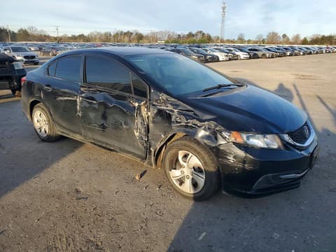 2014 Honda Civic, VIN 2HGFB2F55EH500095. Фото 4 з 6 з аукціону Copart. Каталог авто зі США OpenDataCar.