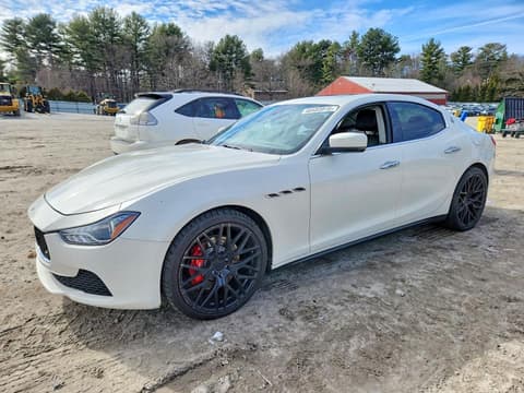 2015 Maserati Ghibli, VIN ZAM57RTA5F1136102. Фото 1 з 6 з аукціону Copart. Каталог авто зі США OpenDataCar.