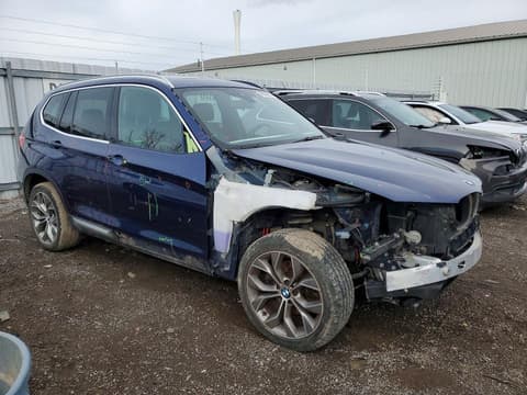 2017 Bmw X3, VIN 5UXWX9C32H0W78436. Фото 4 из 6 с аукциона Copart. Каталог авто из США OpenDataCar.