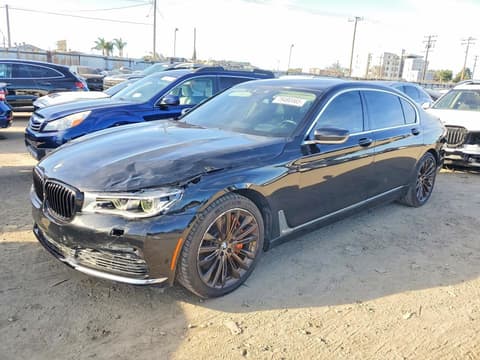 2016 Bmw 7 Series, VIN WBA7F0C59GGM20875. Фото 1 з 6 з аукціону Copart. Каталог авто зі США OpenDataCar.