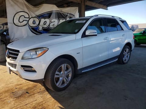 2012 Mercedes-benz ML-Class, VIN 4JGDA5HB3CA003499. Фото 1 з 6 з аукціону Copart. Каталог авто зі США OpenDataCar.