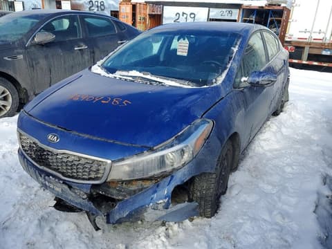 2017 Kia Forte, VIN 3KPFL4A82HE006303. Photo 1 of 6 from Copart auction. OpenDataCar US salvage catalog.
