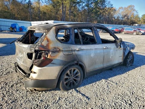 2014 Bmw X3, VIN 5UXWX9C54E0D25275. Фото 3 из 6 с аукциона Copart. Каталог авто из США OpenDataCar.