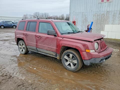 2017 Jeep Patriot, VIN 1C4NJPFA1HD131907. Фото 4 з 6 з аукціону Copart. Каталог авто зі США OpenDataCar.