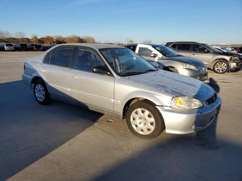 1999 Honda Civic, VIN 2HGEJ661XXH521451. Zdjęcie 4 z 6 z aukcji Copart. Katalog aut z USA OpenDataCar.