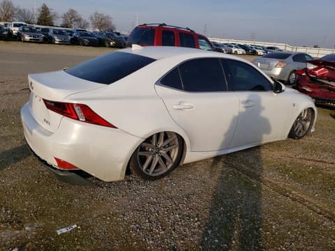 2014 Lexus IS, VIN JTHBE1D24E5011328. Zdjęcie 3 z 6 z aukcji Copart. Katalog aut z USA OpenDataCar.