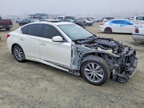 2017 Infiniti Q50, VIN JN1CV7AP8HM641259. Фото 4 з 6 з аукціону Copart. Каталог авто зі США OpenDataCar.