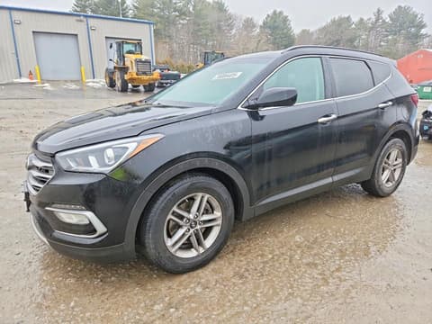 2017 Hyundai Santa Fe, VIN 5NMZUDLB4HH046846. Фото 1 из 6 с аукциона Copart. Каталог авто из США OpenDataCar.